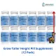 Grow Taller Height Pill Supplement-Peak Height 6 Month Supply-Height Supplement-Doctor Recommended. 