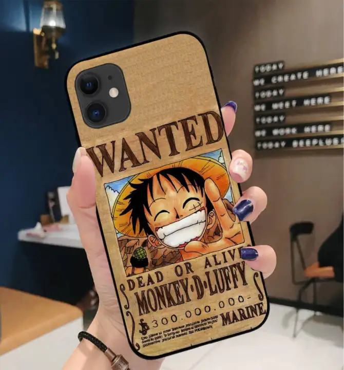 One Piece Wanted Order Poster Phone Case For Iphone 11 12 Pro Max Se 12 Mini 5 5s 6 6s Plus 7 Plus 8 Plus X Xs Xr Xs Max Cover Silicone Fashion And Luxury Lazada Ph