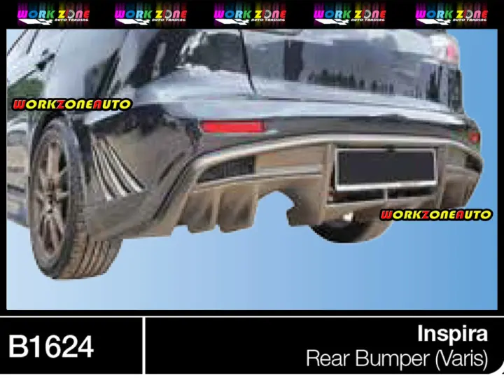 Pre Order B1624 Proton Inspira Mitsubishi Lancer Fiber Rear Bumper Varis Eta 2021 12 12 Lazada
