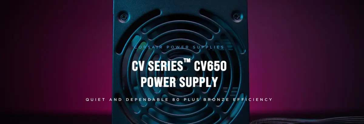 Corsair Cv650 650w 80plus Bronze Certified Psu Cp Uk Lazada