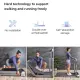 Kingsmith Xiaomi Treadmill WalkingPad Foldable Treadmill R2 [International Edition, Exclusive Distribution, Brushless Motor, CE Certified, Running, Walking, 1.25hp, 12km/h, Low Noise, 110kg Load Capacity, LED Display, APP Control, Remote Control, Home Gy. 