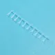 10 Pcs/lot 20G Bioflex Clear Nose Rings Retainer L-Shaped Nose Screw Studs Skin Color Nose Bone Pins 2mm Ball Nostril Piercings Body Jewelry. 