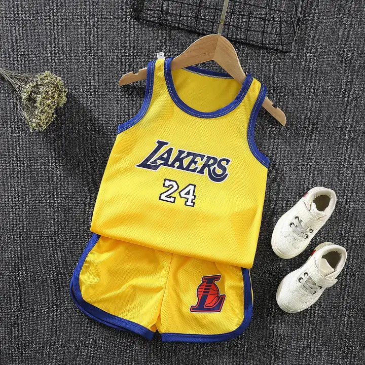 Lakers 24 Kobe Bryant Baby Boy Basketball Jersey | Lazada