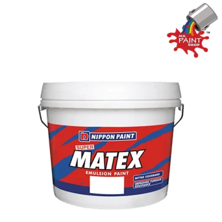 7l Nippon Super Matex Emulsion Paint Multicolours By Mr Paint Shop Lazada