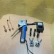 HAND PORTABLE MACHINE VALUE AUTOMATIC FLARING TOOL MACHINE Cordless Flaring Tool VEF-1 VET-19Li WITH CHARGEABLE BATTERY SET DRILL FLARE NUT扩口器. 
