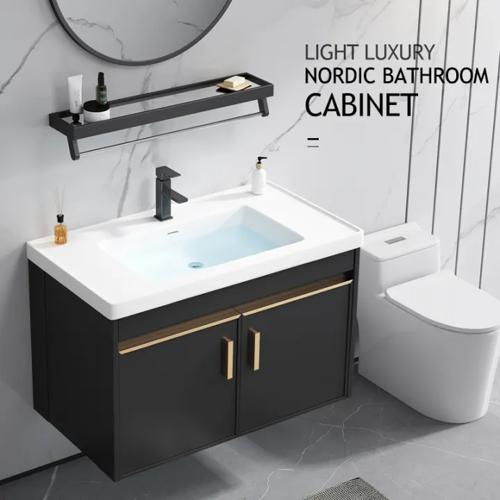 Light Luxury Bathroom Basin Cabinet, Small Bathroom Vanity Sink Combination