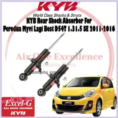 Perodua Myvi Lagi Best D54t 1 3 1 5 Se 2011 2016 Kayaba Kyb Gas Shock Absorber Rear Set 342m023 Lazada
