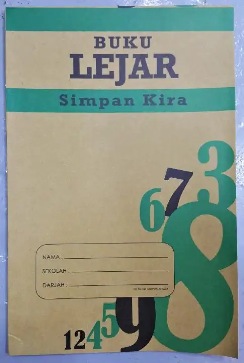 Buku Lejar Simpan Kira 310mm X 210mm 60 Gsm Per Pcs Lazada