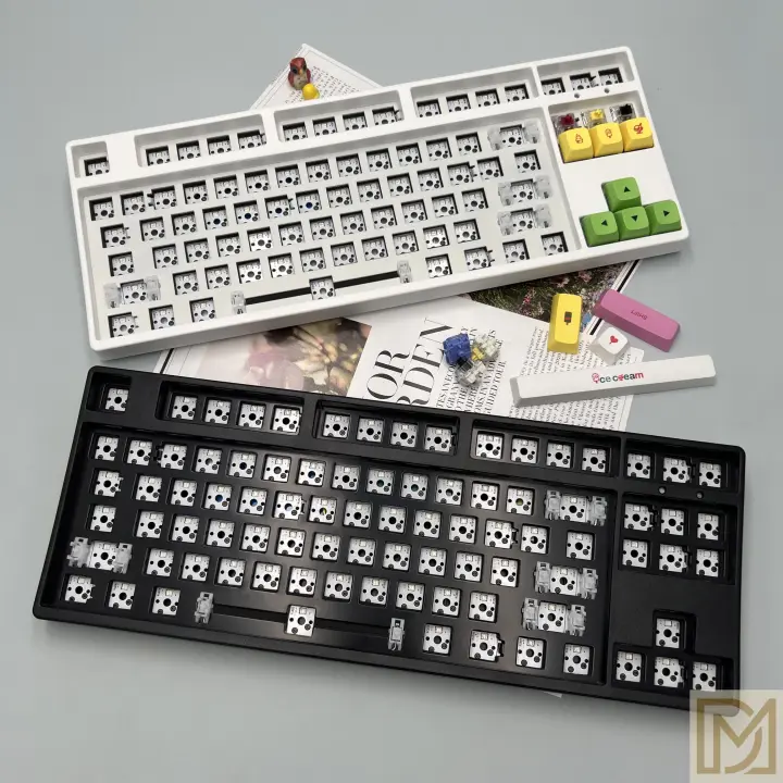 Sky 87 Keyboard Kit Barebone RGB 3 Modes Bluetooth Wireless Mechanical Keyboard TKL RGB Hotswap