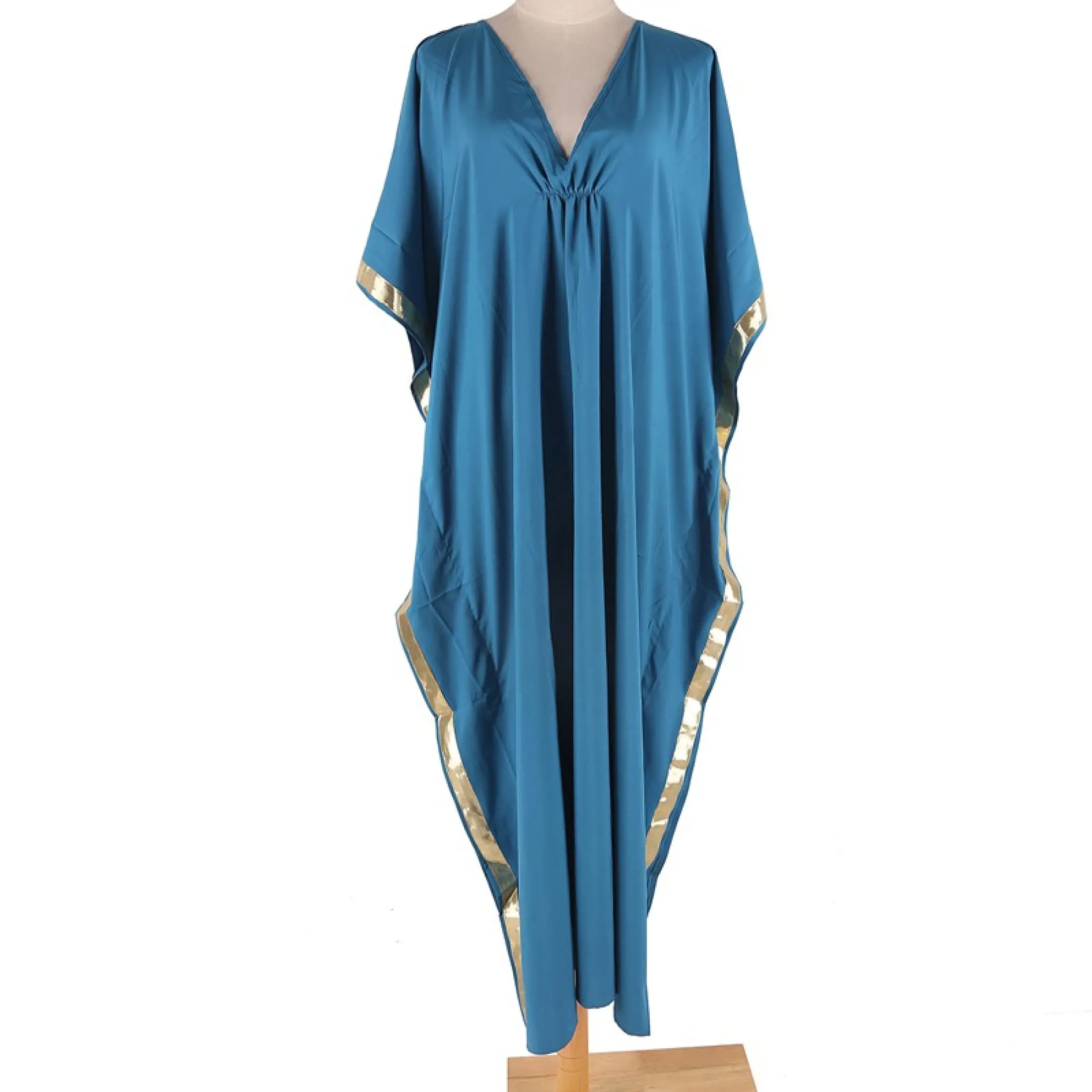 long silk kaftan