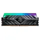 ADATA XPG Spectrix D41 RGB 3200 MHZ 16GB(8GBx2) DDR4 RAM (GREY HEATSINK) ADT-AX4U320038G16ADT41. 