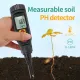 Digital Food PH Meter 0.00-14.00pH Temperature Dough Soil PH Tester Meat Cheese Bread Fruit Water Acidity Analyzer LCD Backlight. 