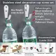 Thickened stainless steel solid u-shaped hook door behind single hook clothes coat hook toilet hanging clothes hook bathroom kitchen wall hook non-punching hook fixed overlong load bearing capacity. 
