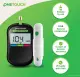OneTouch Select Plus Simple Blood Glucose Monitoring Meter (with 25 test strips +1 lancing device +10 sterile lancets). 