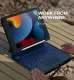 Dexnor Keyboard Case For iPad 7/8/9 10.2 inches Floating Cantilever Stand with Multi-Touch Trackpad  Wireless Bluetooth Keyboard Case. 