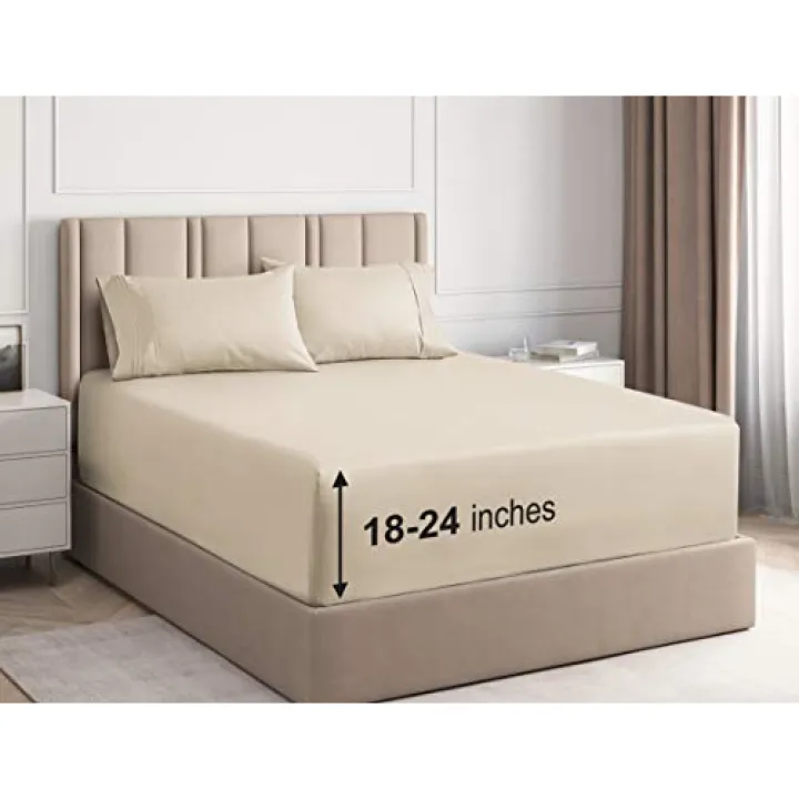 Cgk Unlimited Extra Deep Pocket Sheets, What Is The Size Of California King Bed Sheets