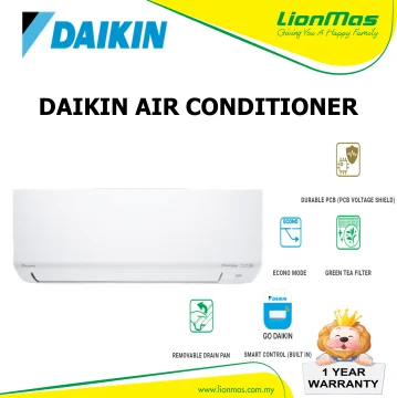 Beli Daikin Air Conditioner 1hp Inverter Pada Harga Terendah Lazada Com My