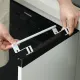 Sunday Alice Towel Rack Over Door Towel Bar Hanging Holder Bathroom Kitchen Cabinet White Black Towel Rag Rack Shelf Hanger Over Cabinet Cupboard Door Towel Bar. 