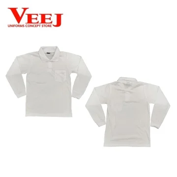 Beli Baju Tshirt Putih Kosong Lengan Panjang Pada Harga Terendah Lazada Com My