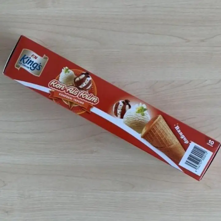 King S Ice Cream Cone 1 Box X 10 Units X 9g Lazada