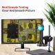 YIZHAN Digital Microscope 4K 48MP HDMI USB 60FPS Microscope Camera+130X 150X 180X Lens + Foldable Bracket for mobile phone repair PCB See the jewelry work. 