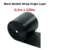Single Layer Bubble Wrap Clear/Black 50cm x 100m / 33cm x 100cm / 25cm x 100cm Double Layer Bubble Wrap Clear 50cm x 100m. 
