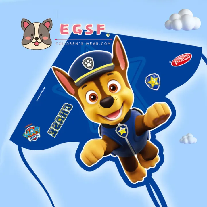 Paw Patrol Kite for Kids Easy to Fly, Large Single Line Kite for The Beach, Easy Flying Kite Comes with 210 FT String Kite Handle