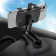 Car Dashboard 360° Rotating Navigation Bracket Universal Multifunctional Rearview Mirror Cell Phone Holder Sunshade Snap-on Stand. 
