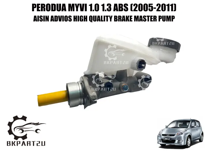 Perodua Myvi 1 0 1 3 Abs 2005 2011 Brake Master Pump Cylinder Abs 2 Holes Made By Aisin Advios 3 Month Warranty Lazada
