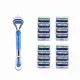 1 Handle+N Blades Men Razor Razors 5 Layer Razor For Face Care Compatible For Fuson razor. 