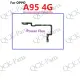 For OPPO A95 4G Side Power ON OFF Mute Switch Control Key Volume Out Button Flex Cable. 