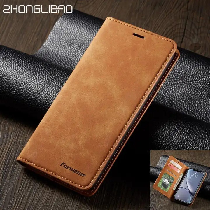 10 Plus Flip Leather Wallet Case for Samsung Galaxy A50 A30 A20 A70 A80 A90 S10 S9 S8 Note 9 s10e Magnetic Stand Cover Etui