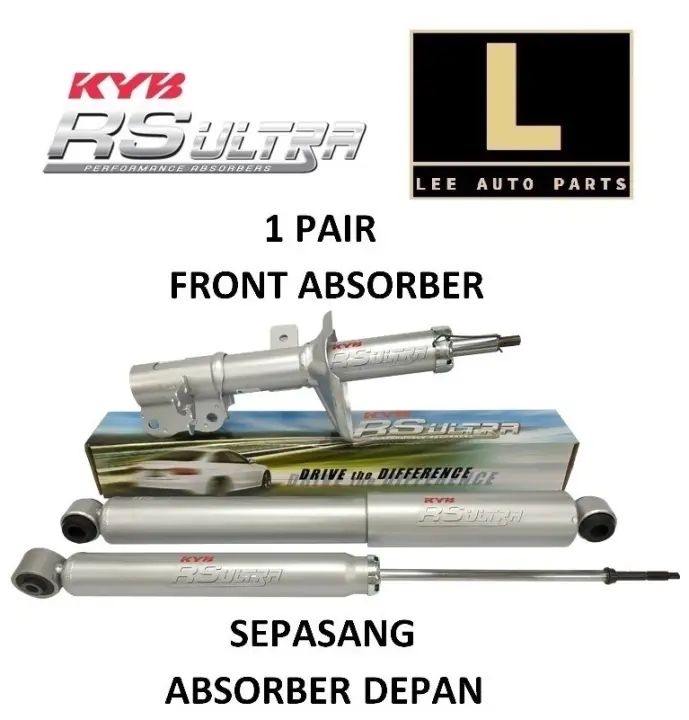 Myvi Old Lagi Best Icon 1set 2pcs Front Shock Absorber Gas Kayaba Ultra Rs Lazada