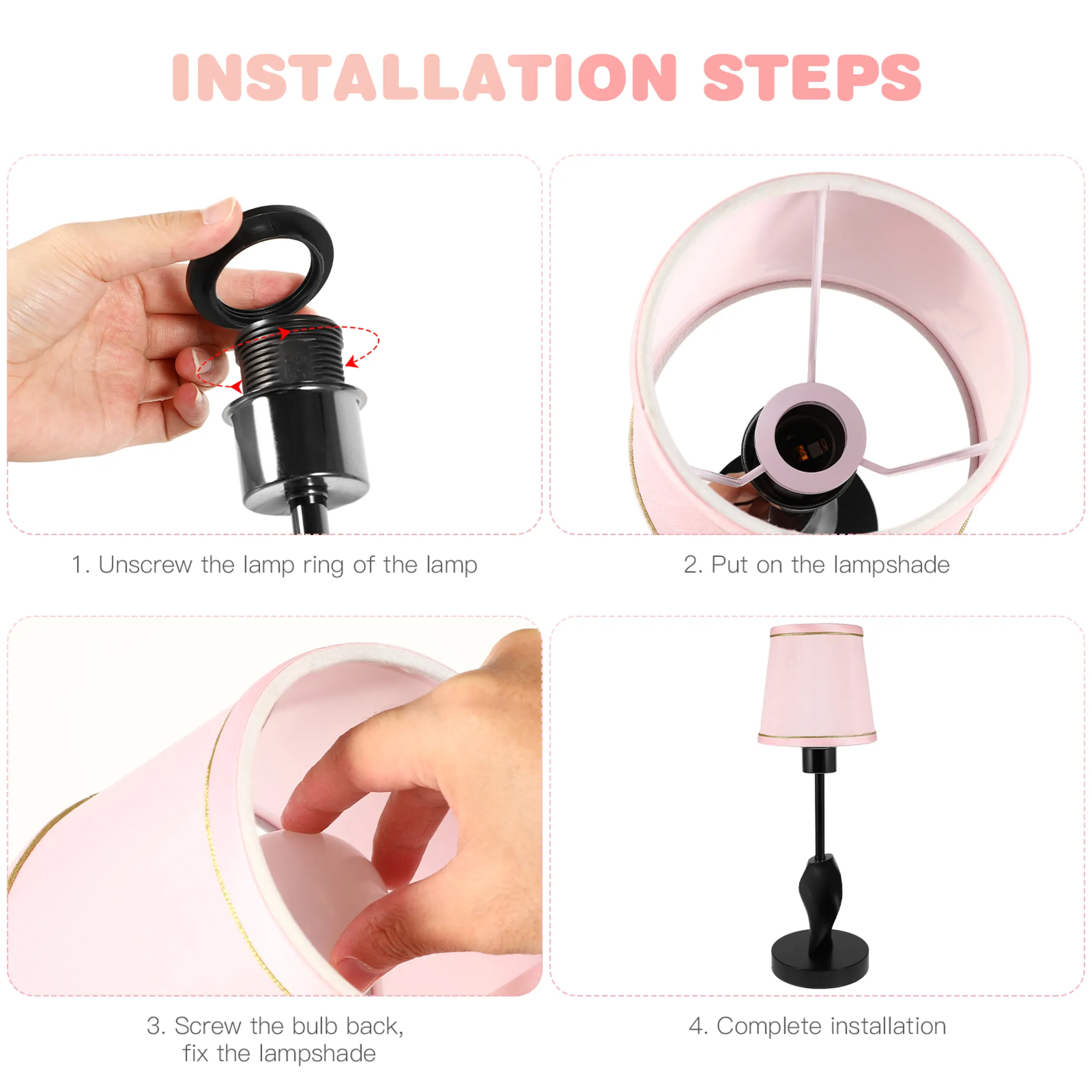 Homemaxs Mobestech Fashion Wall Lamp, How To Fix Lampshade Cover