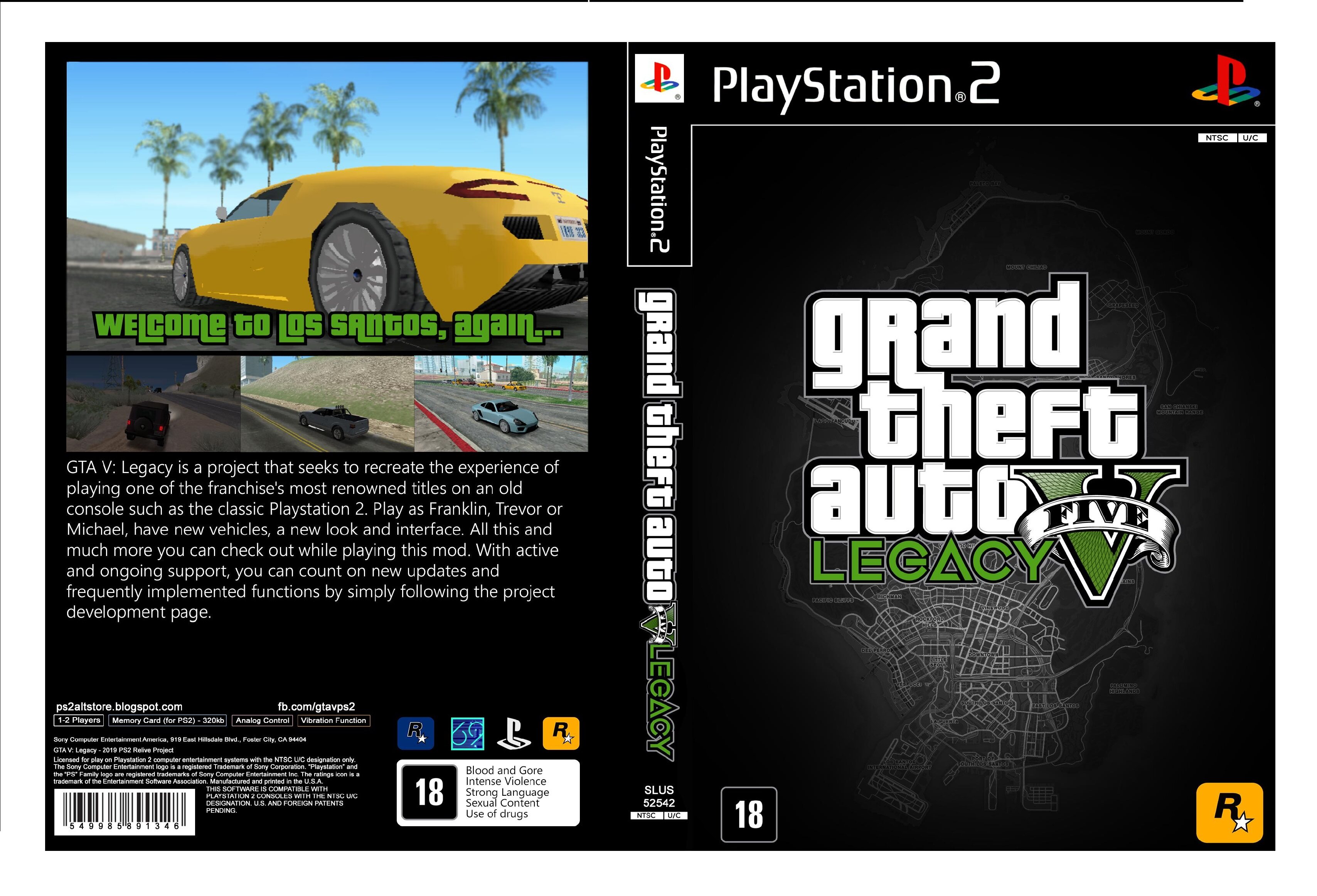 gta v ps2 cover gta v ps2 cover