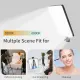 LED Panel Light Dimmable Fill Lamp With Phone Holder Stretchable Desktop Bracket Stand For Youtube Photography Lighting. 