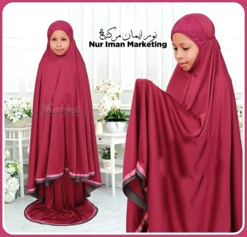 Beli telekung budak arafah Pada Harga Terendah Lazada.com.my