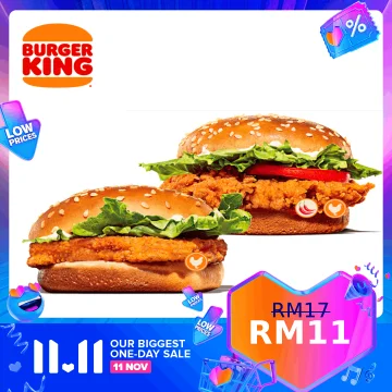 Beli Burger King Voucher Pada Harga Terendah Lazada Com My