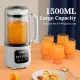 Wall Breaking Machine 1500ML Soy Milk Machine Large Capacity Automatic Heating Light Sound Cooking Machine Multi-function Juicer Filter Free. 