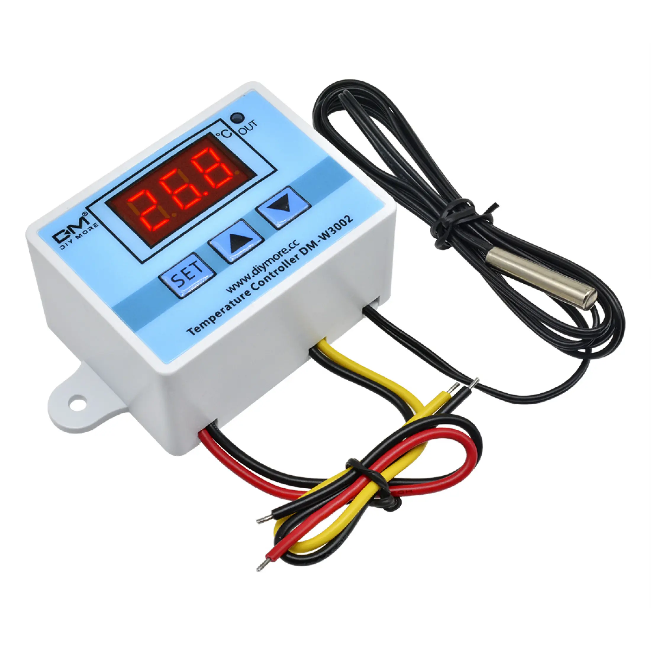 Original Xh W3002 Ac 110v 2v Digital Led Temperature Controller 10a Thermostat Temperature Control Switch With P Robe Sensor W3002 Lazada Co Th