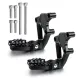 For HONDA X-ADV XADV X ADV 750 2017-2018 Motorcycle accessories Folding Rear Foot Pegs Footrest Passenger. 
