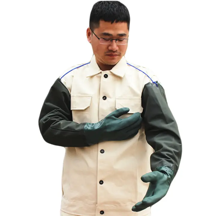 Sarung Tangan Sarung Tangan Kalis Air Panjang Kehidupan Sarung Tangan Minyak Dan Tahan Asid Dan Alkali Perlindungan Sarung Tangan Getah Untuk Menangkap Ikan Lazada