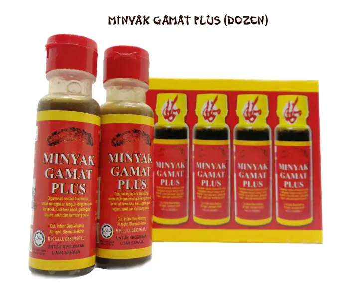Minyak Gamat Plus Lazada