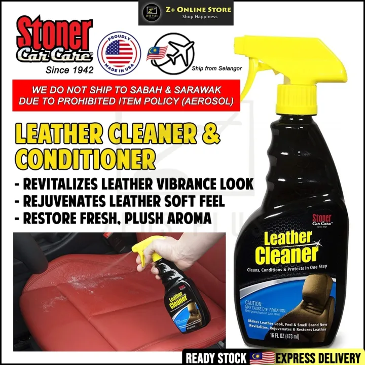 Stoner Leather Cleaner Conditioner, Leather Sofa Polish