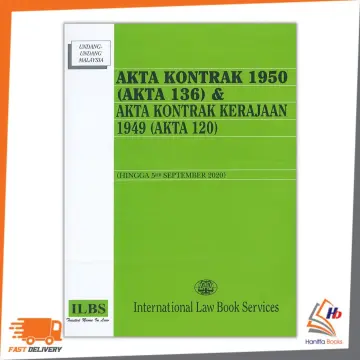 Buy Akta Kontrak 1950 online  Lazada.com.my