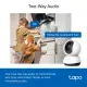 TP-LINK Tapo C220 Network 4MP Fixed 4mm Lens H.264 Motion Detection and Notifications, Sound and Light Alarm, Remote Control, Two-Way Audio, Voice Control 2.4 GHz Pan/Tilt Home Security Wi-Fi Bullet Camera. 