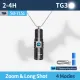 Smiling Shark SD7151 LED Mini Flashlight Super Bright Key Chain Torch Light 4Mode Type-c Rechargeable Lighting Waterproof Convenient Lightweight. 