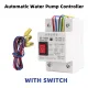 DF-96DK Automatic Water Level Controller Switch 20A 220V Water tank Liquid Level Detection Sensor Water Pump Controller 2m wires. 
