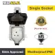 [Schneider Switch Socket] Rapid-Tech Single Socket Weatherproof Outdoor Switch & Socket IP66 (13A 240V) Sirim Approved. 