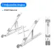 ORICO Foldable Laptop Stand Holder Riser Portable Adjustable Aluminum Notebook Stand Computer Stand 7 Angles for MacBook Tablets. 